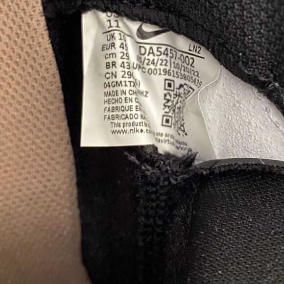 Nike Vapor Edge Elite 360 Football Cleats DA5457-002 Grey Mens size 11 New - Picture 8 of 8